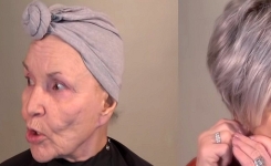 Une femme de 78 ans crée un tour qui la rajeunit pendant au moins 10 ans: voici la transformation