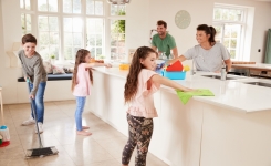 Comment garder une maison propre avec des enfants