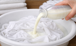 Comment blanchir le linge avec du lait : la méthode naturelle pas à pas