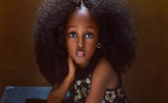 « La plus belle fille du monde »: Angelic, 5 ans, originaire du Nigeria