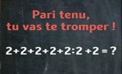 Ce calcul piège fait encore débat : allez-vous trouver la bonne réponse ?