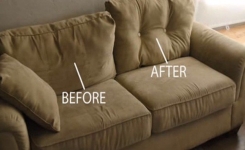 Avec cette astuce, redonnez vie à votre vieux canapé en seulement 15 minutes !