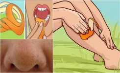 Voici ce qui arrive quand vous vous frottez les dents avec les peaux de l’orange