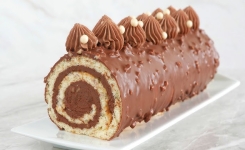  Bûche Roulée Chocolat 