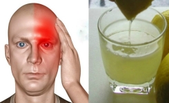 1 pincée de cet ingrédient dans l’eau de citron fera disparaître vos migraines et vos maux de tête presque instantanément !!!