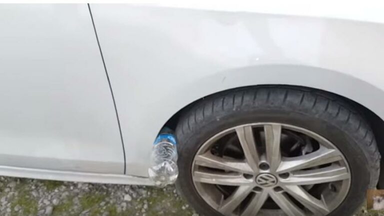 Si vous trouvez une bouteille en plastique près de votre voiture, vous pourriez être en danger…