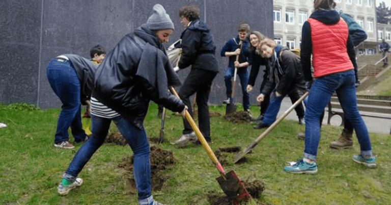 – Un collège remplace les heures de colle par des corvées de jardinage pour que les punitions aient du sens