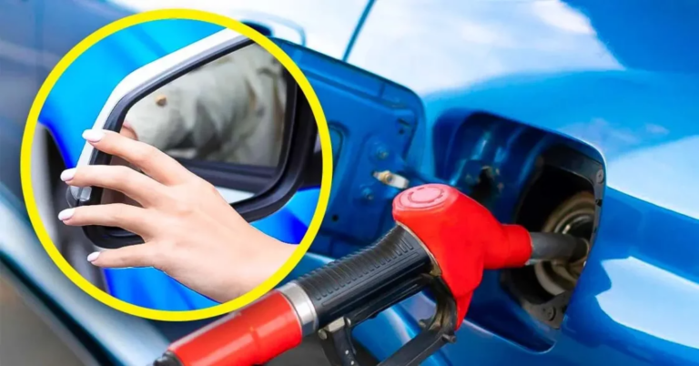 Carburant : Toucher le rétroviseur avant de faire le plein