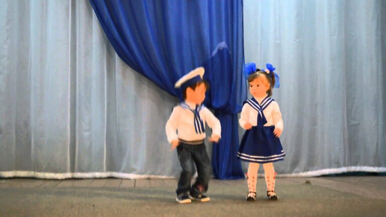 La petite a décidé de prendre en charge ce duo de danse