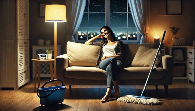 Faut-il vraiment éviter de faire le ménage le soir ?