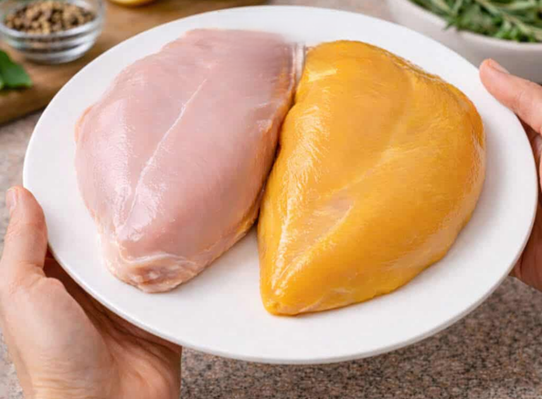 Poulet jaune et poulet blanc : quelles différences en cuisine ?