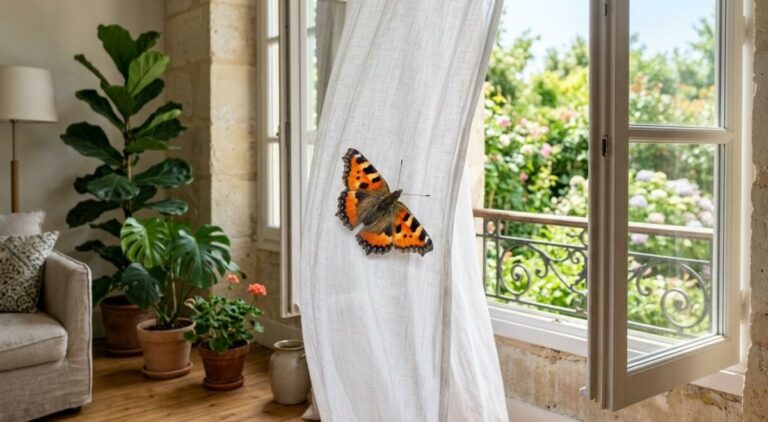 Que signifie la présence d’un papillon dans la maison ?